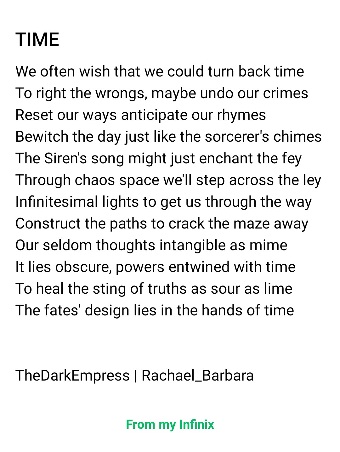 Get a properly constructed and entertaining article content or poem